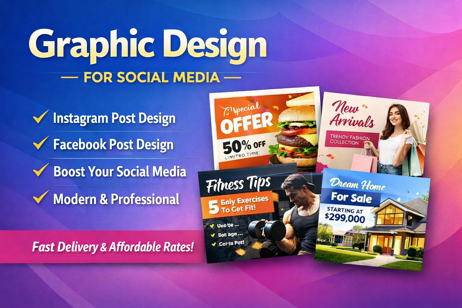 Professional Canva graphic design services